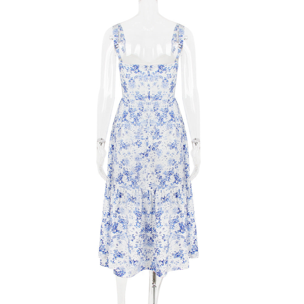 Alejandra Floral Midi Dress - York & Dante 