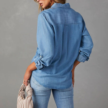 Ashley Denim Shirt - York & Dante 