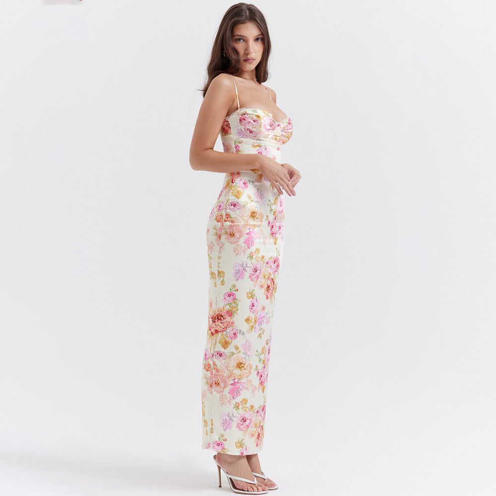 Alejandra Floral Maxi Dress,  - York & Dante  