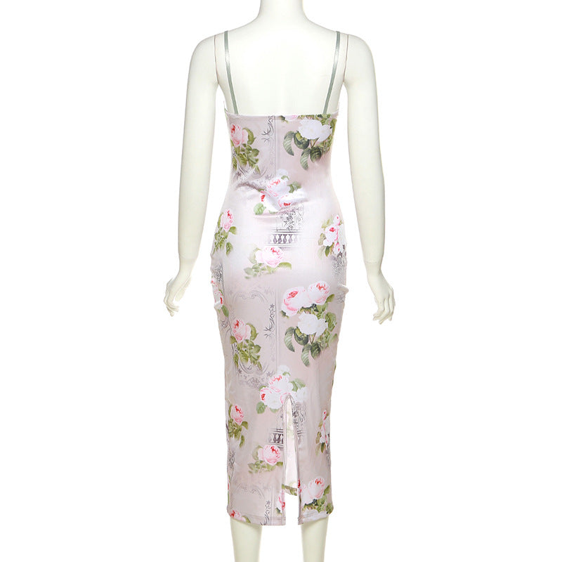 Alexis Floral Midi Dress - York & Dante 