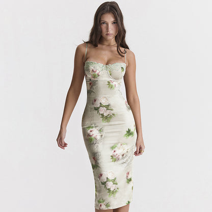 Alexis Floral Midi Dress - York & Dante 