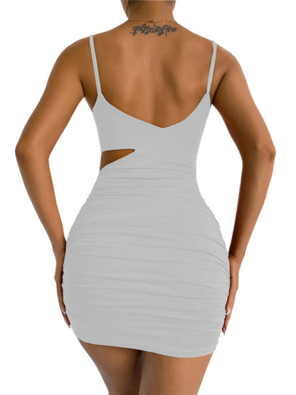 Side Cut Out Camisole Dress - York & Dante 